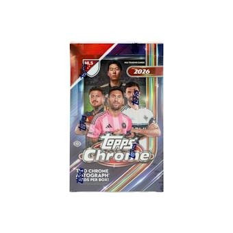 2026 Topps Chrome MLS Soccer Hobby Box