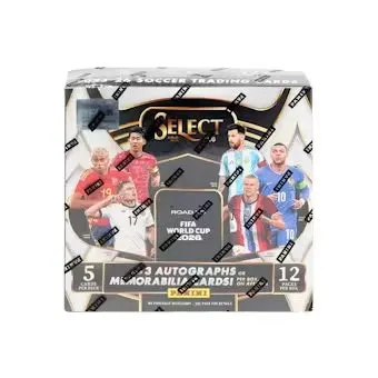 2025/26 Panini Select Road to FIFA World Cup Soccer Hobby Box