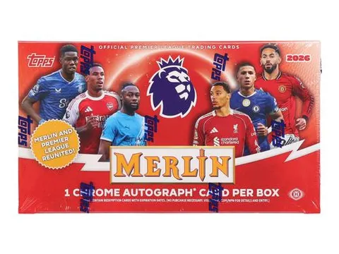 2025/26 Topps Merlin Premier League EPL Hobby Box