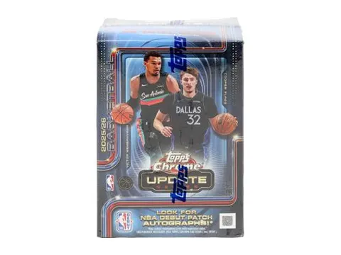 2025/26 Topps Chrome Update Series Basketball Blaster Box